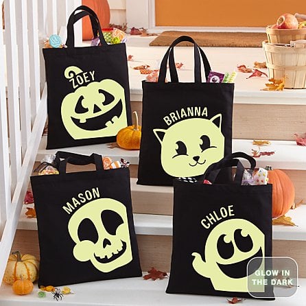 Halloween Party Glow In The Dark Treat Bag