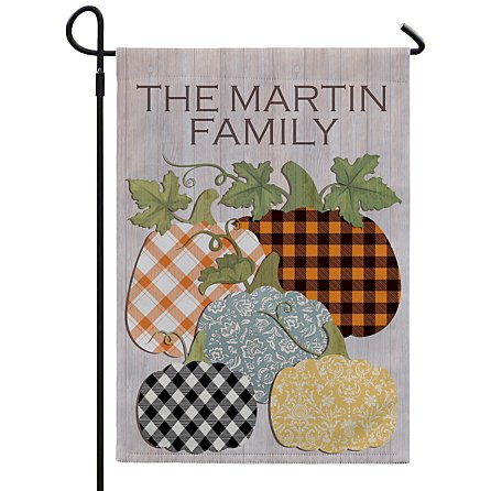 Pretty Pumpkins Garden Flag (Garden Flag)