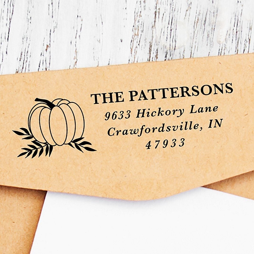 Autumn Pumpkin Self-Inking Stamp