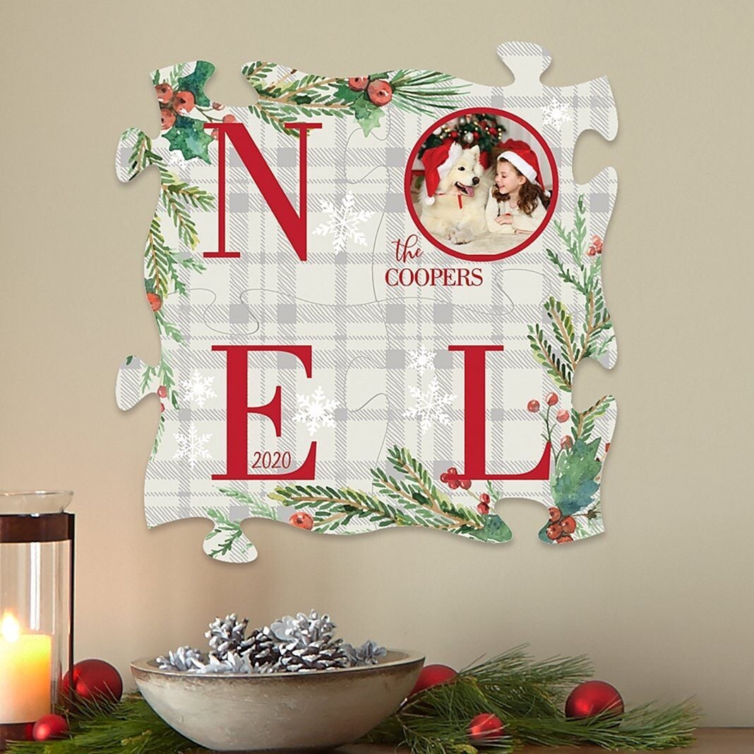 Noel Photo Mini Puzzle 4 Piece Set
