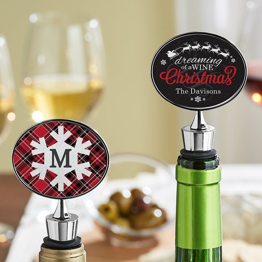 Christmas Wine Stopper