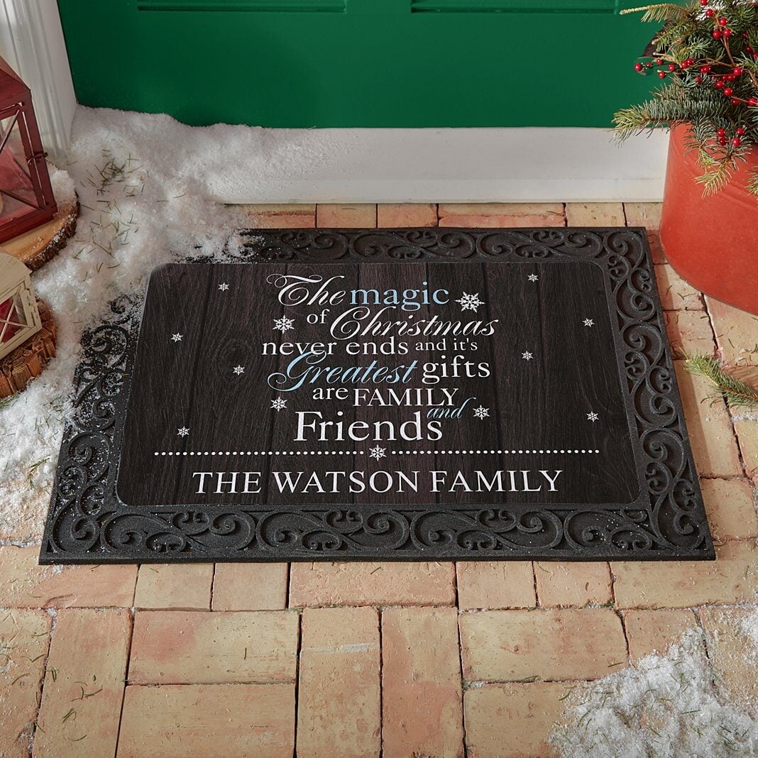 The Magic of Christmas Doormat (17x27)