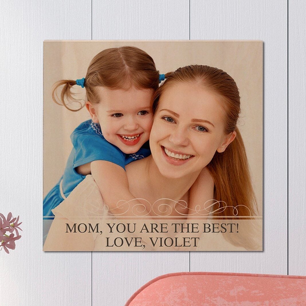 Picture-Perfect Photo Wood Plaque