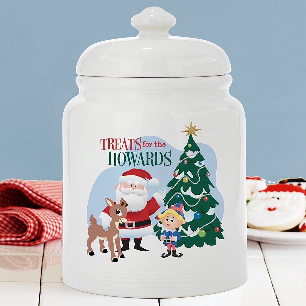 RudolphÂ® Treats for the Family Cookie Jar