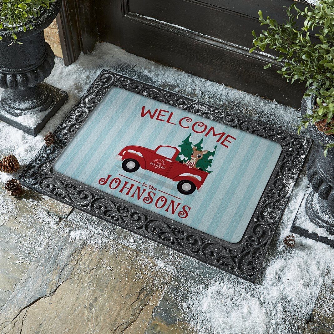 RudolphÂ® North Pole Delivery Doormat (17x27)