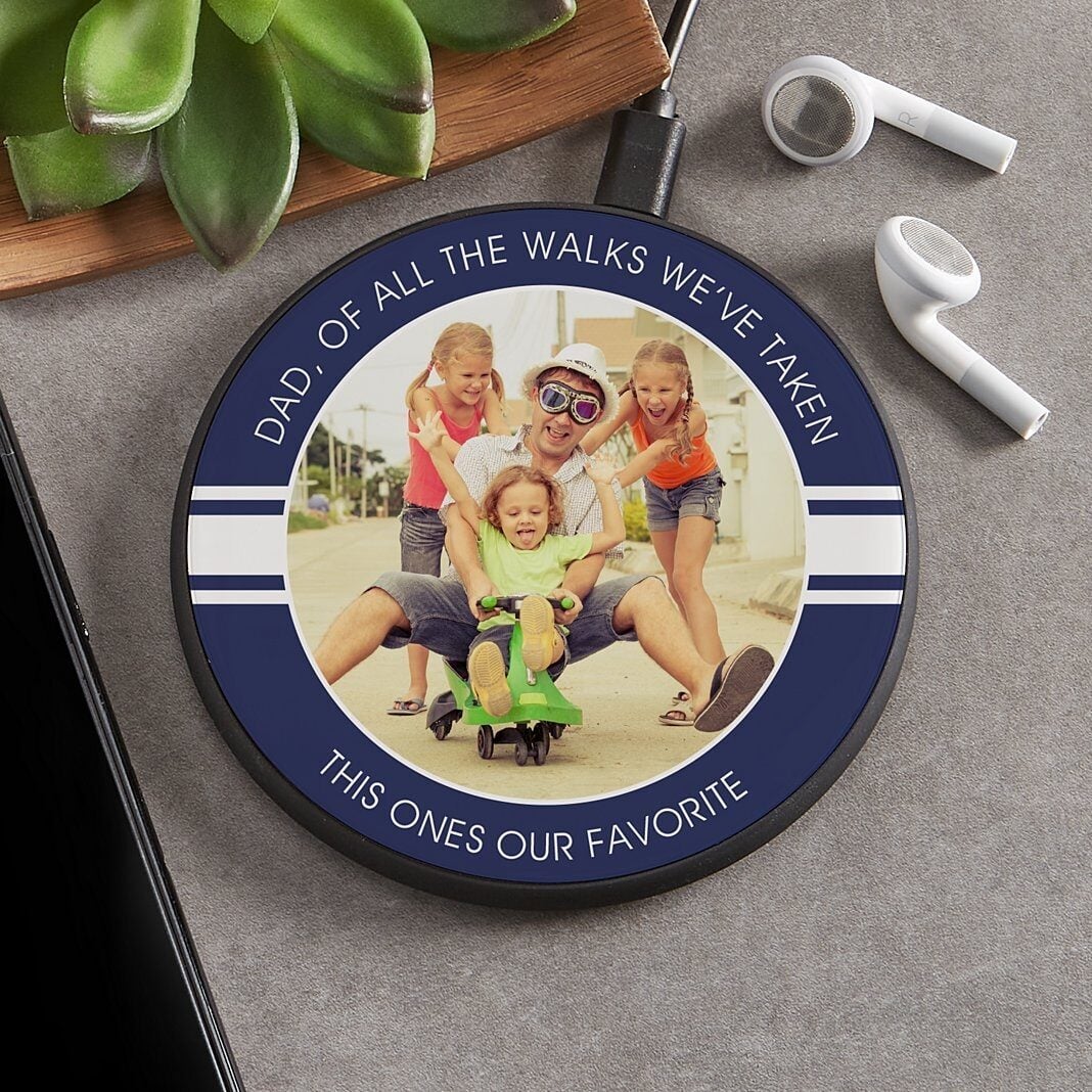 Any Message Photo Wireless Charger