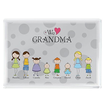 Tender Hearts Glass Block (Small)