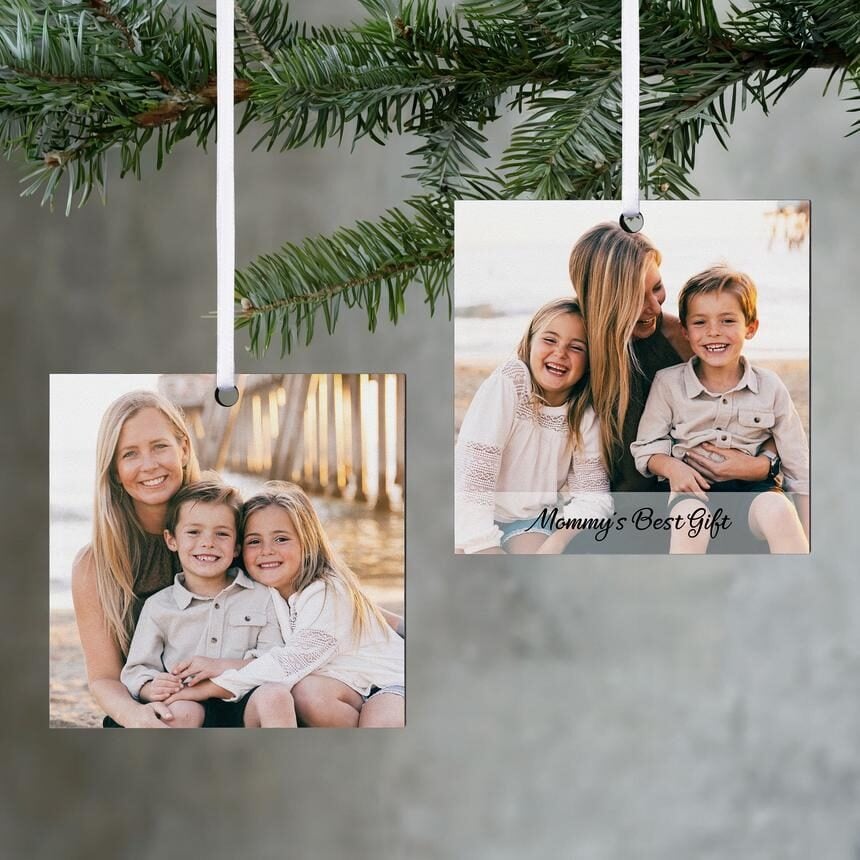 Picture Perfect Photo Square Ornament