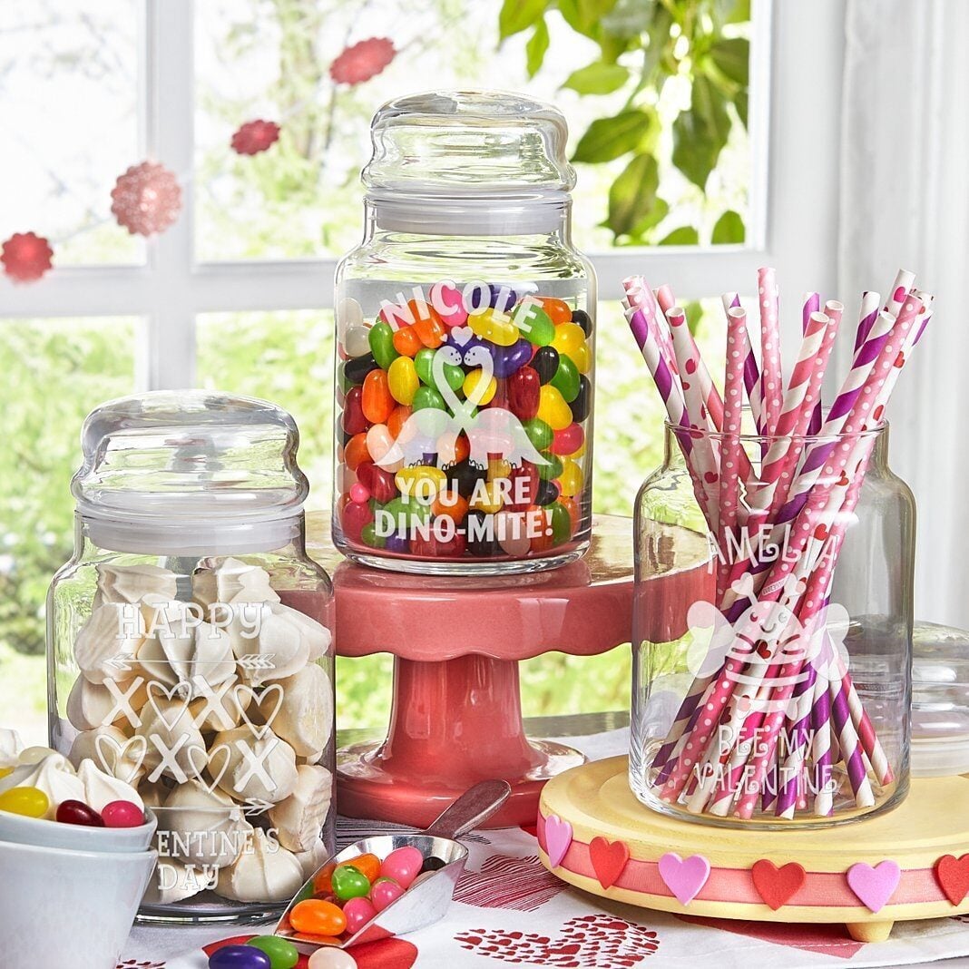 Sweet Treats Glass Candy Jar
