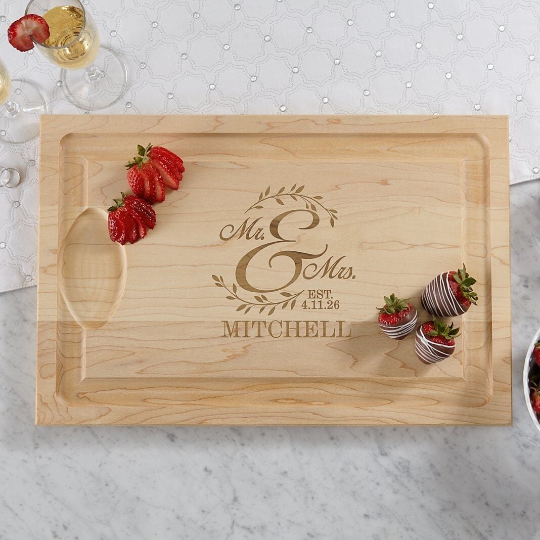 Together as One Maple Wood Cutting Board