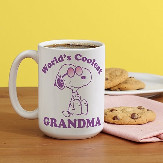 New PEANUTSÂ® World's Coolest Mug
