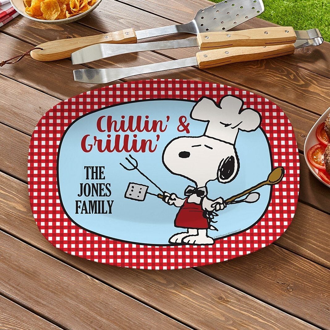 PEANUTS Chillin' & Grillin' Platter