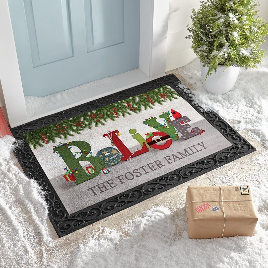 New Believe Doormat (17x27)
