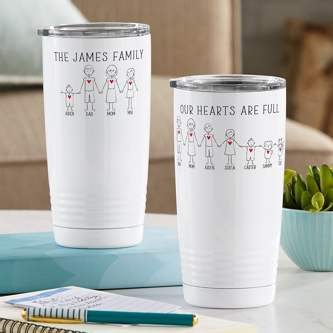 New Our Hearts Are Full Insulated Tumbler