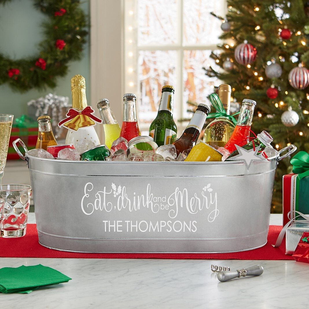 New Eat, Drink & Be Merry Beverage Tub (Tub)