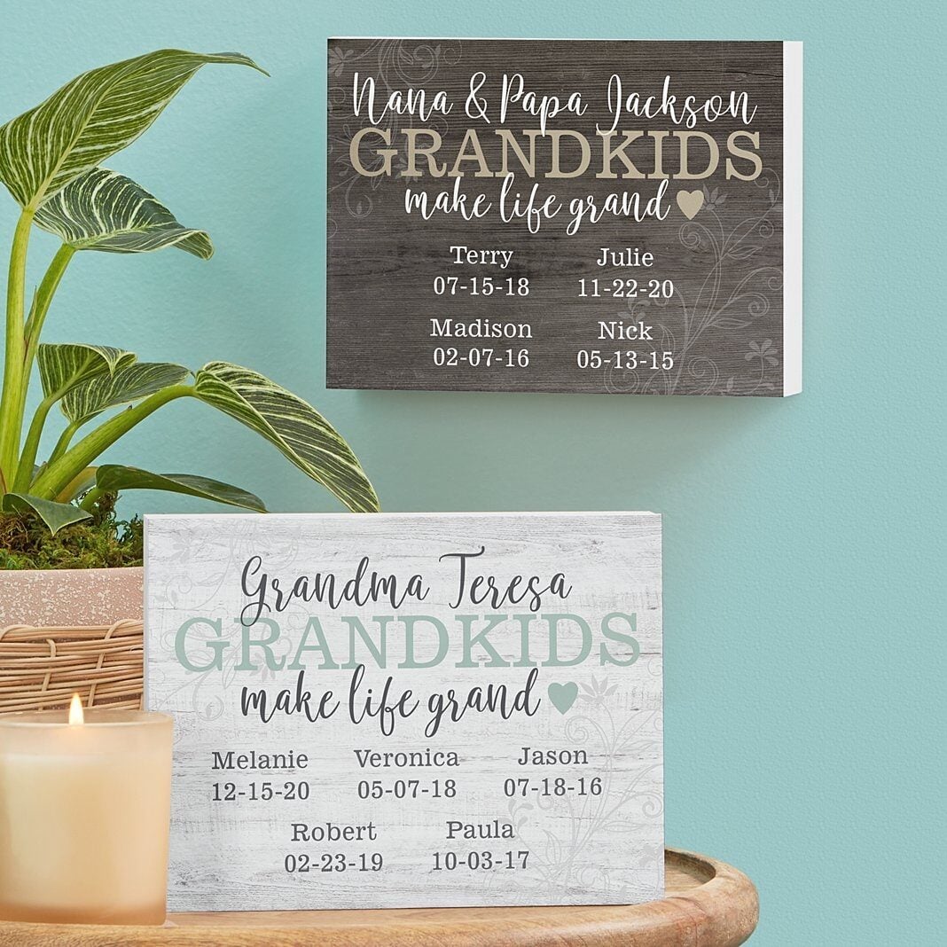 Make Life Grand Wood Block