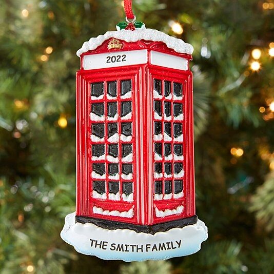 New Telephone Box Ornament