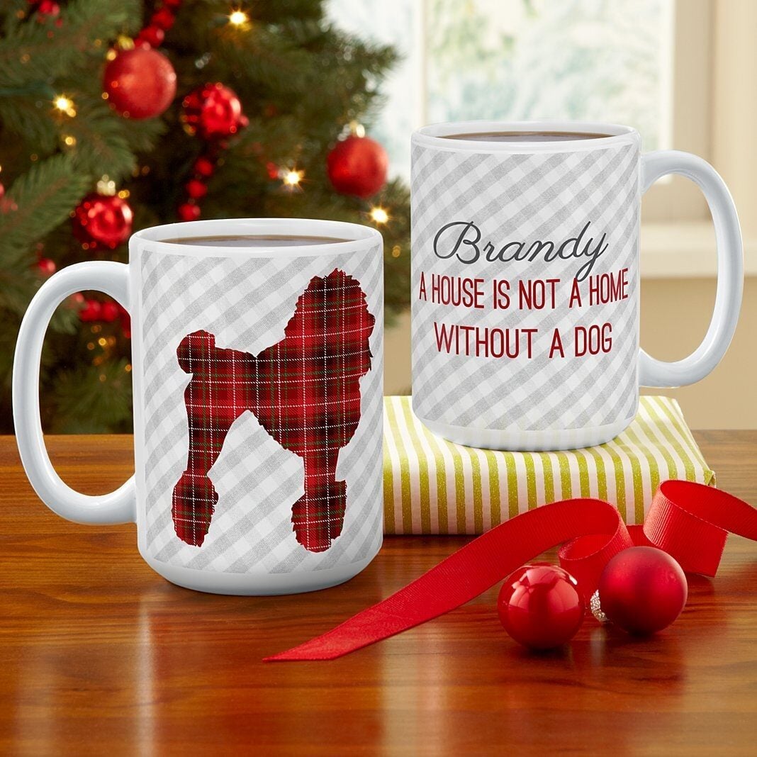 Perfectly Plaid Pet Mug