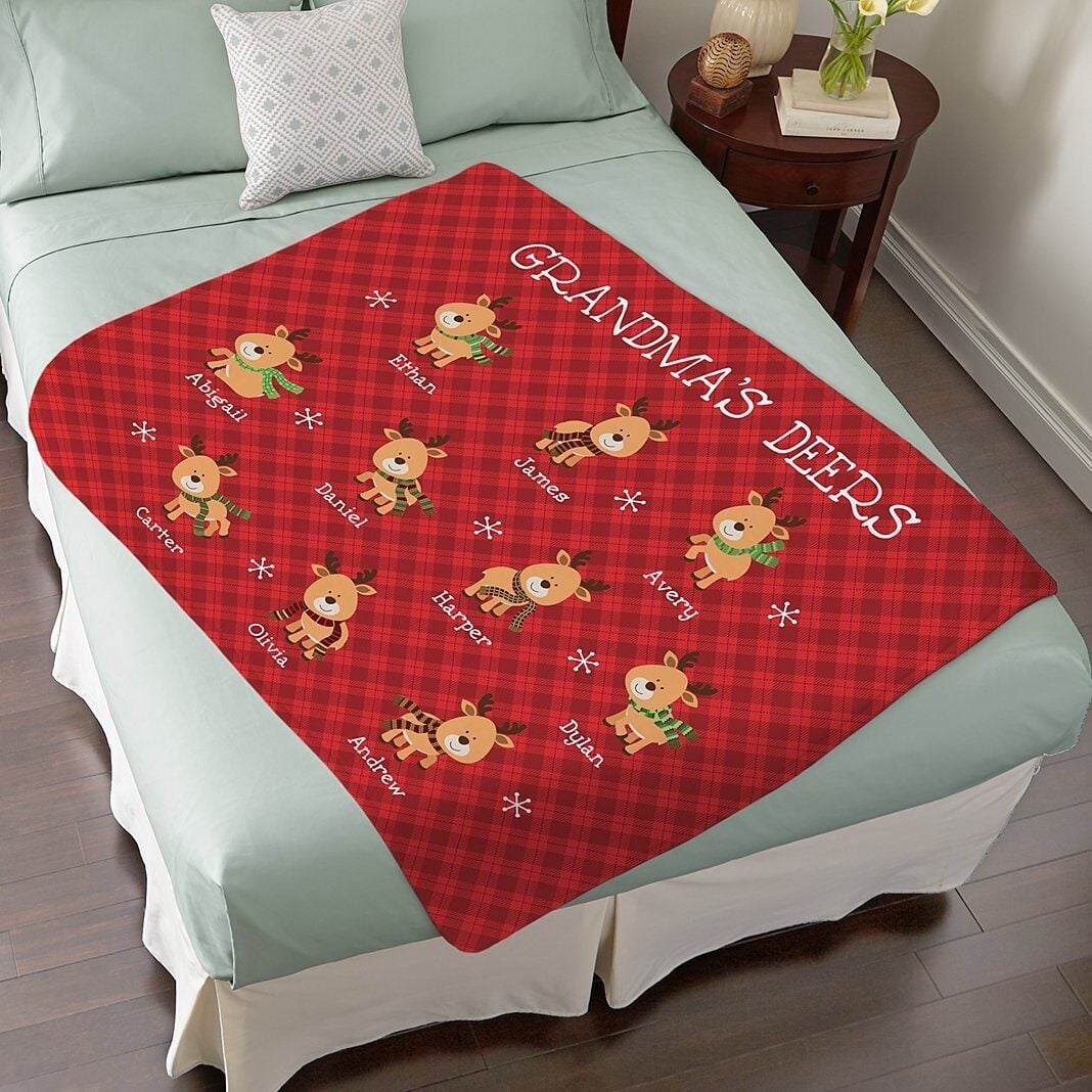 Little Deers Plush Blanket