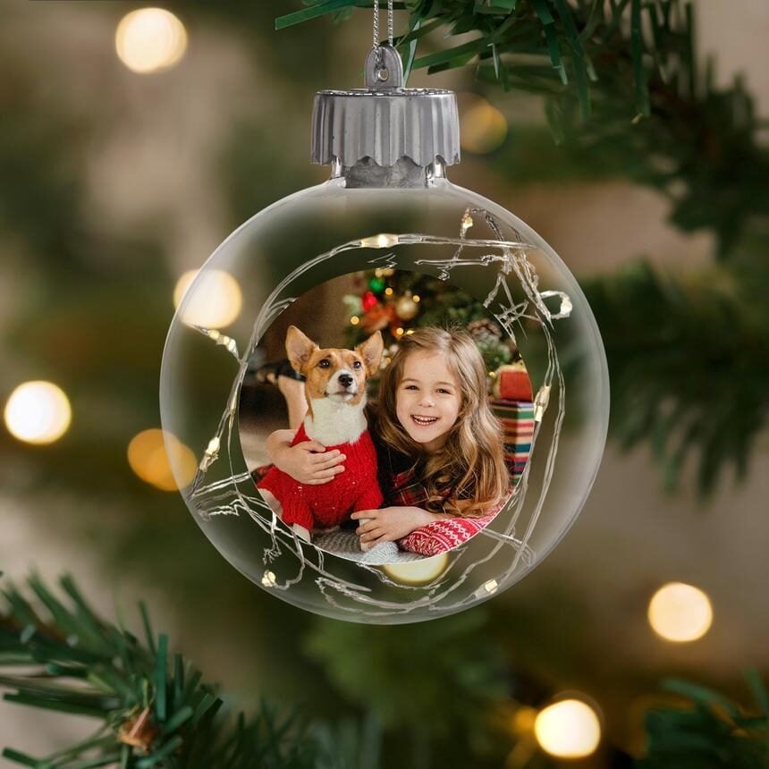Fairy Lights Photo Ornament