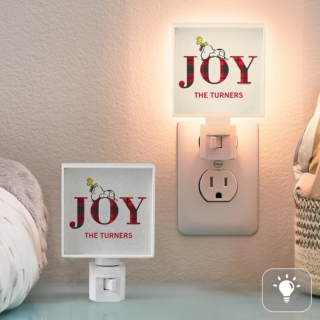 PEANUTS® Holiday Joy Nightlight