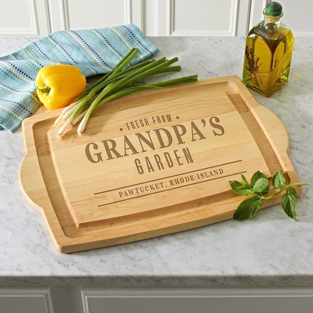 Farm Fresh Maple Wood Cutting Board