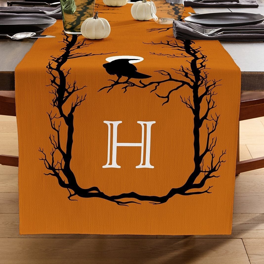 Raven Initial Table Runner