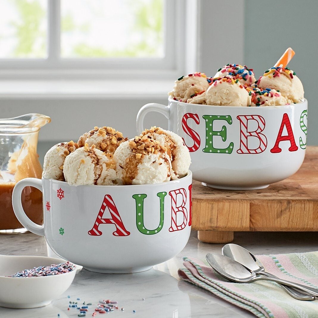Festive Name Snack Bowl