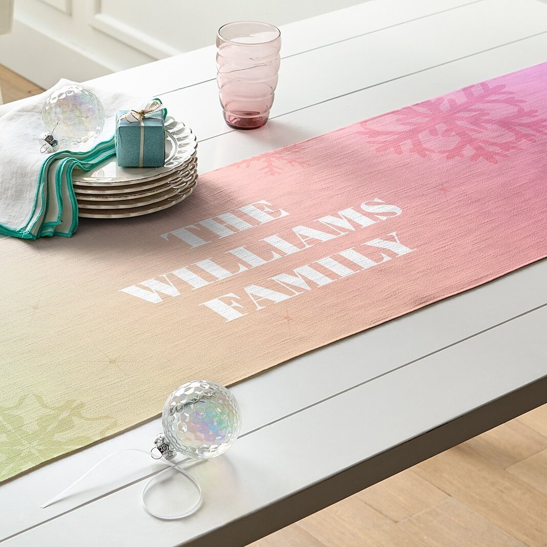 Frosted Sugarplum Table Runner