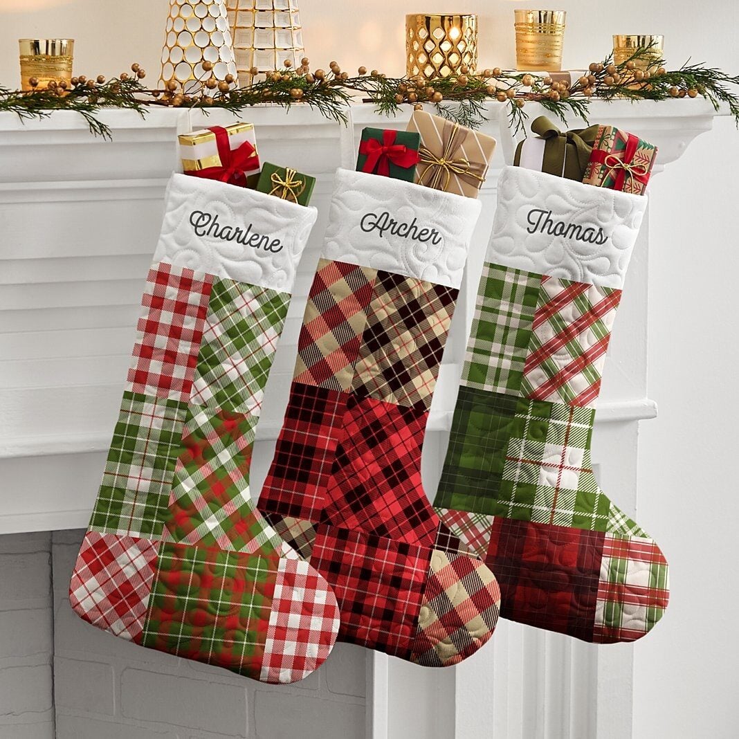 Patchwork Quilted Stocking