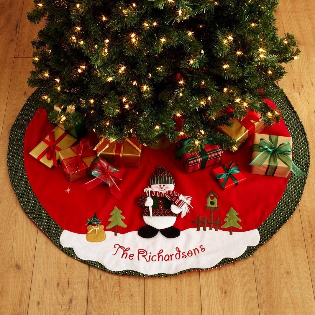 Snow Cap Tree Skirt