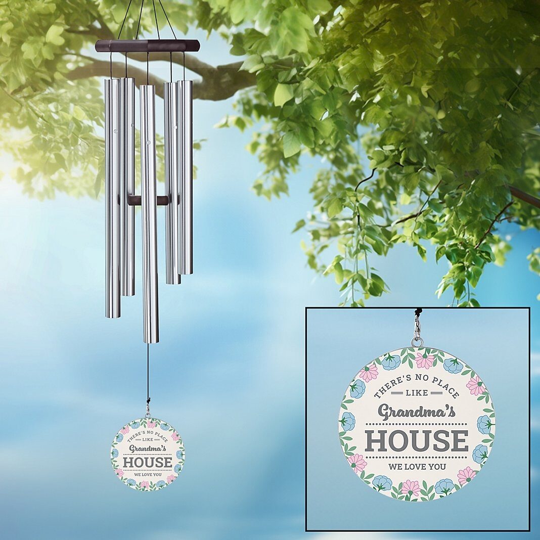 There's No Place Floral Wind Chime