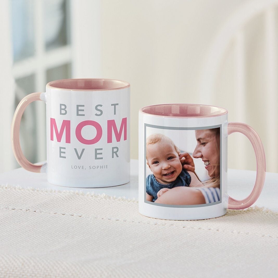 The Best Mom Ever Photo Mug