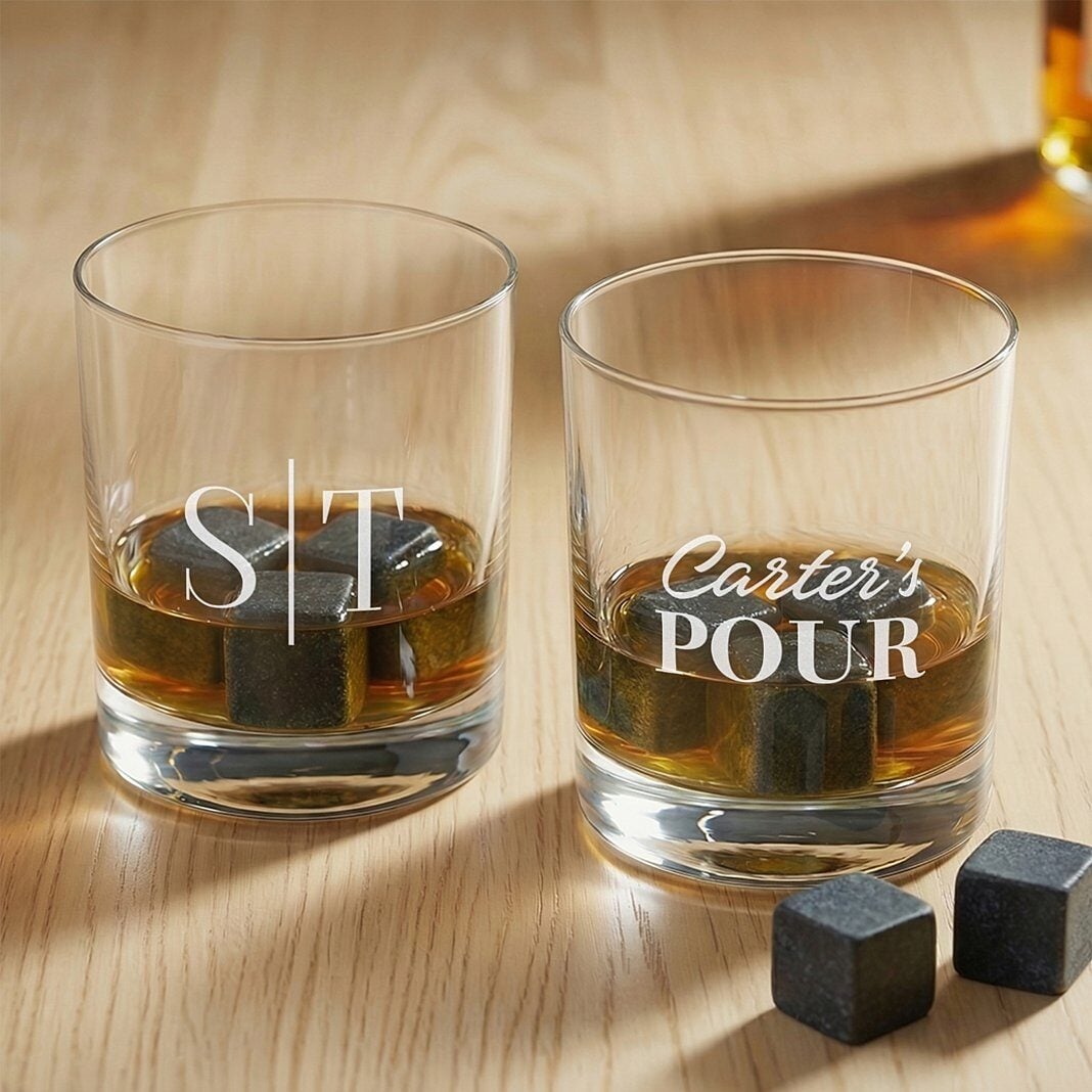 Create Your Own Whiskey Glass Set