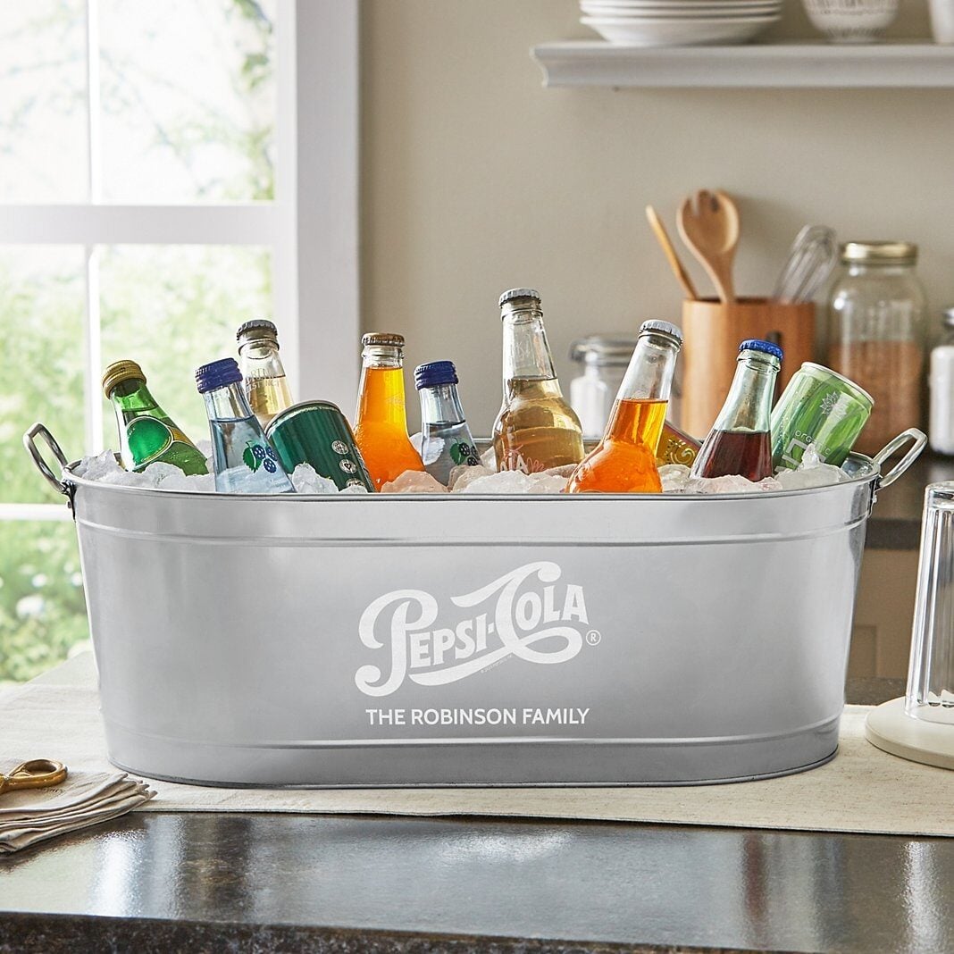 Pepsi Vintage Logo Beverage Tub