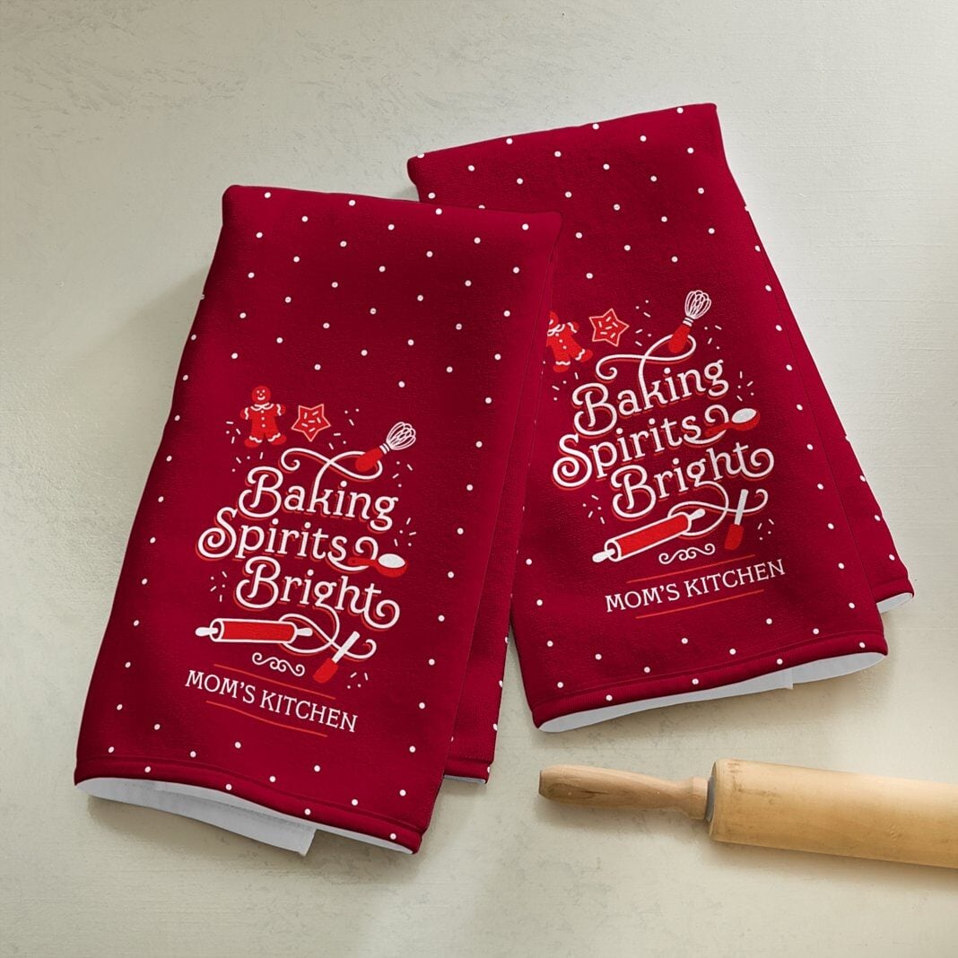 Baking Spirits Bright Kitchen Towel