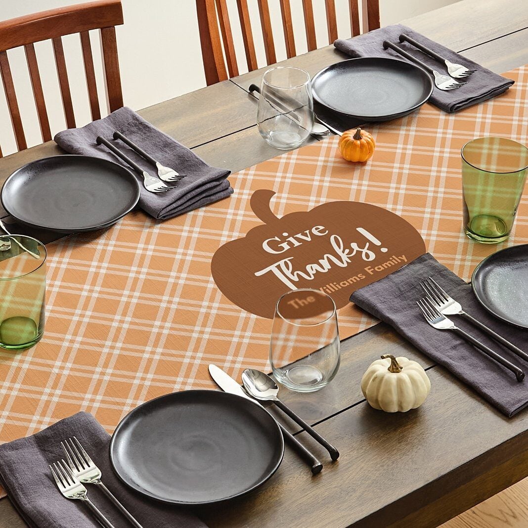 Give Thanks! Table Runner