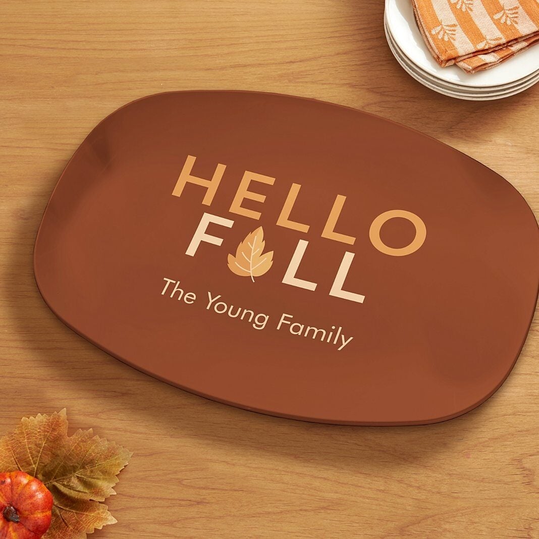 Hello Fall Platter