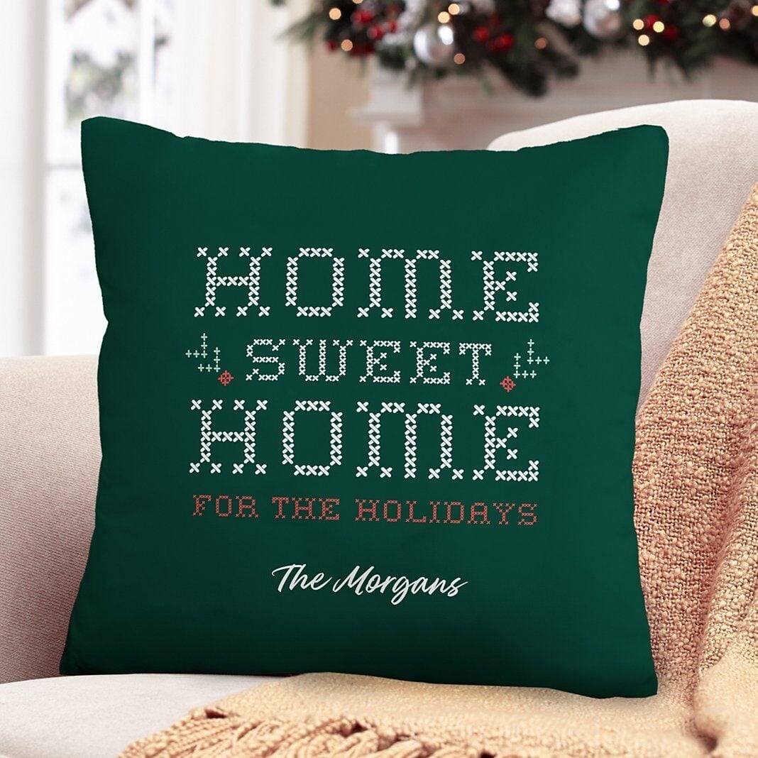 Home Sweet Home Throw Pillow