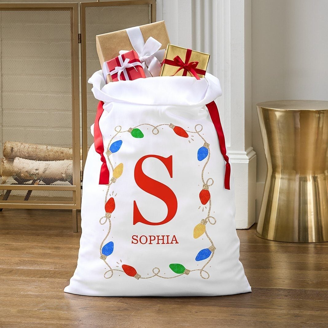 String of Lights Oversized Gift Bag