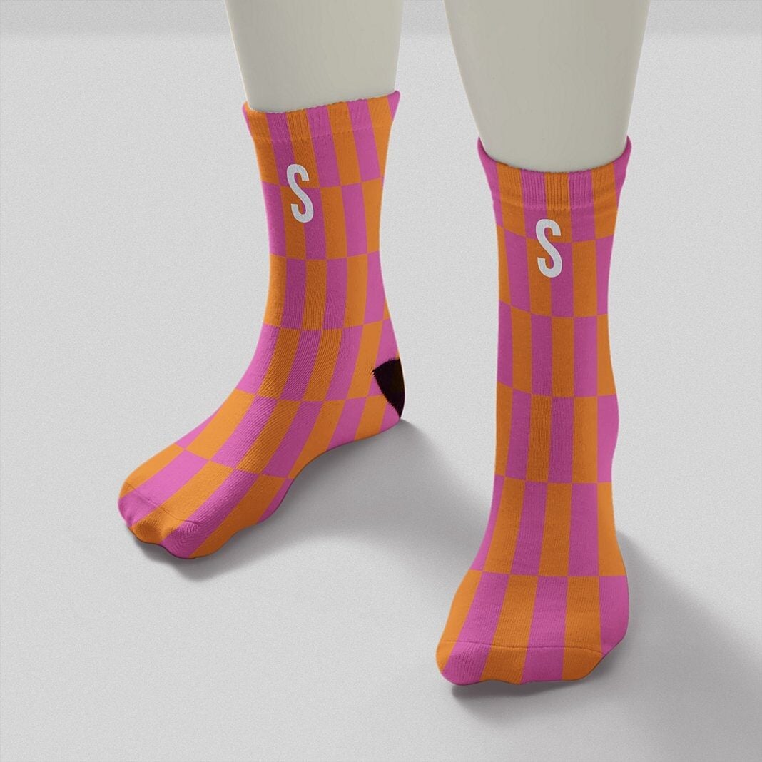 Colorful Checkered Socks