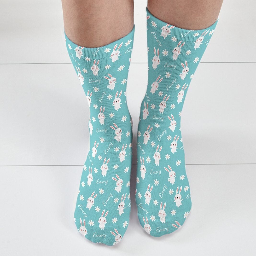 Dancing Bunnies Socks