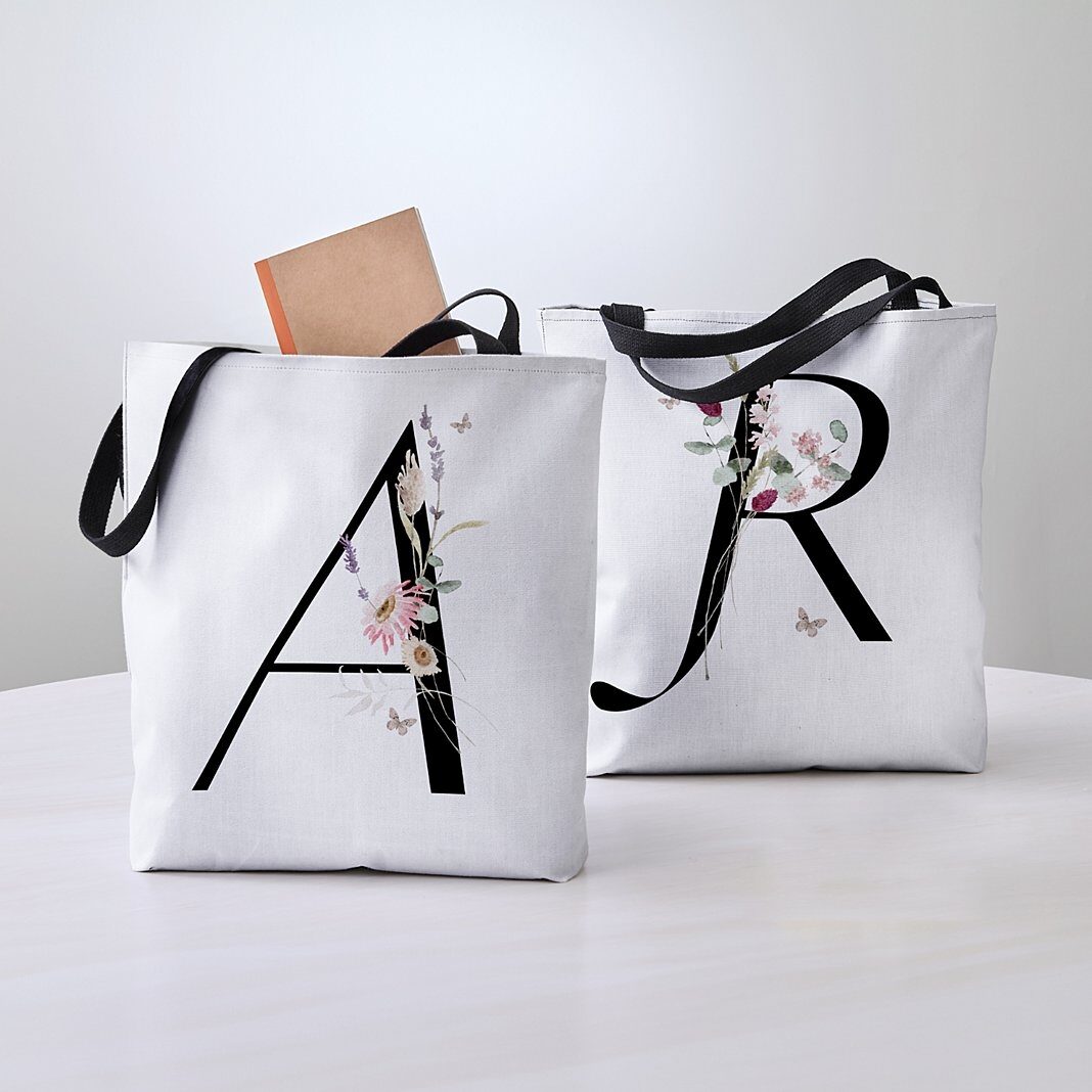 Floral Tote Bag