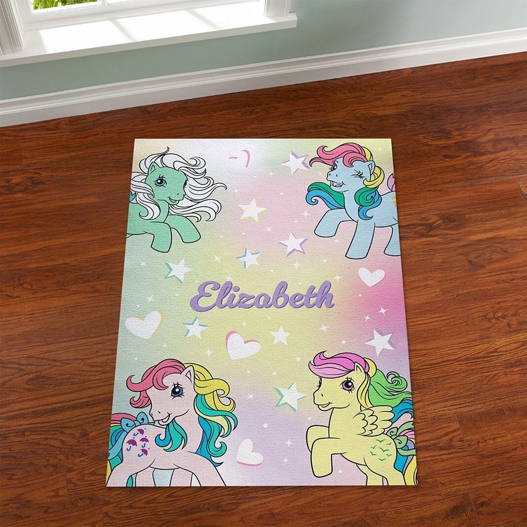 My Little Pony Retro Pastel Stars Playmat