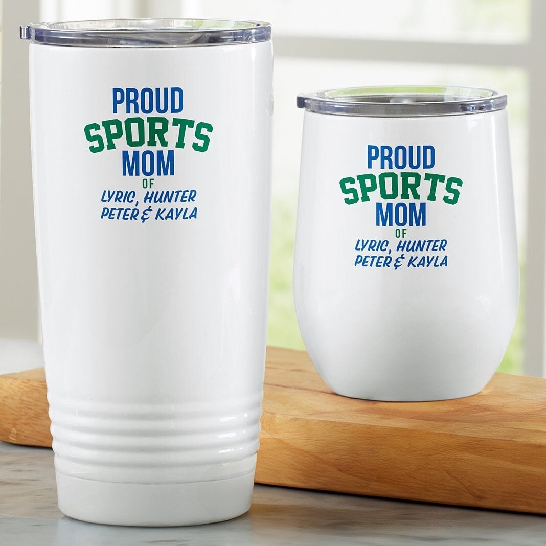 Proud Sports Mom Insulated Tumblers