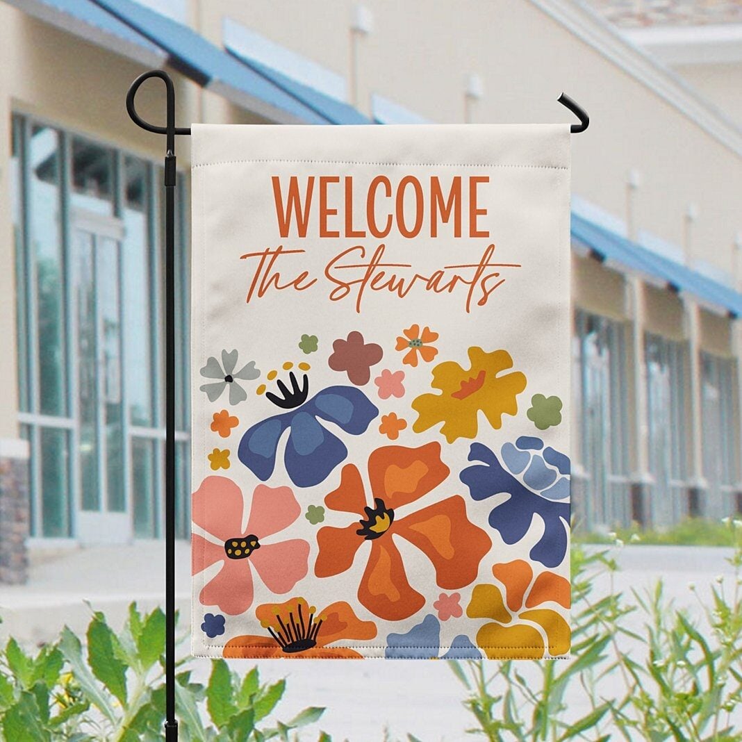 Warm Welcome Garden Flag
