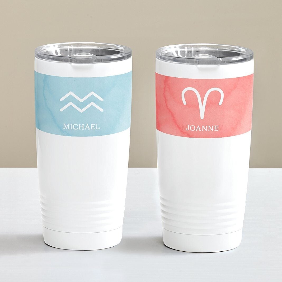 Zodiac Sign Insulated Tumbler