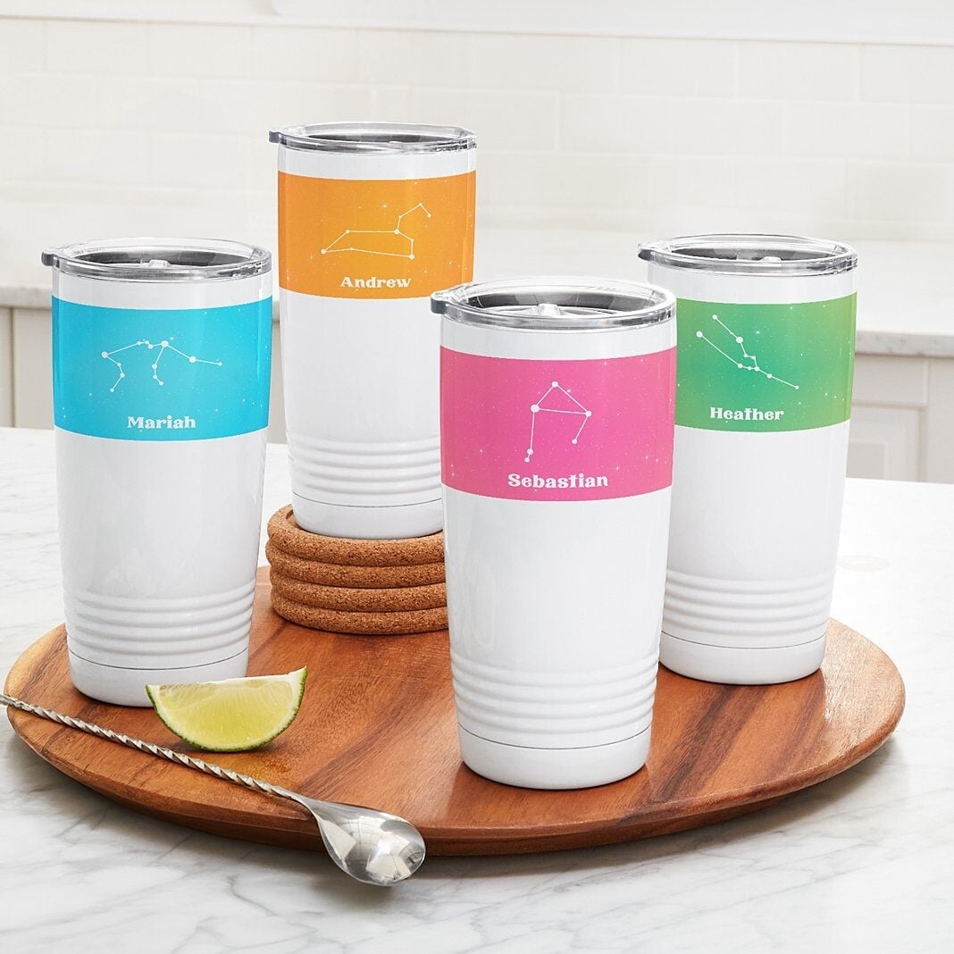 Zodiac Stars Insulated Tumbler