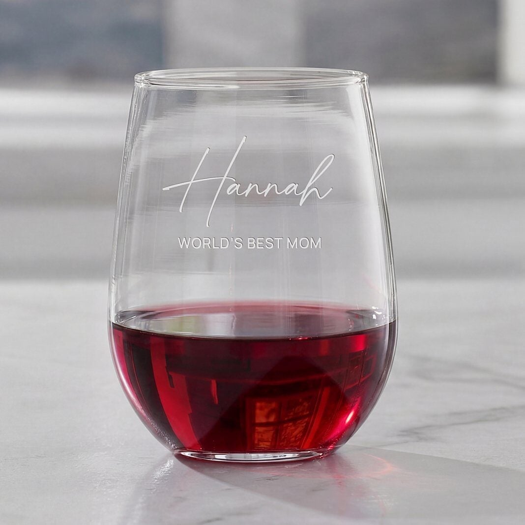 World's Best Stemless Wine Glass