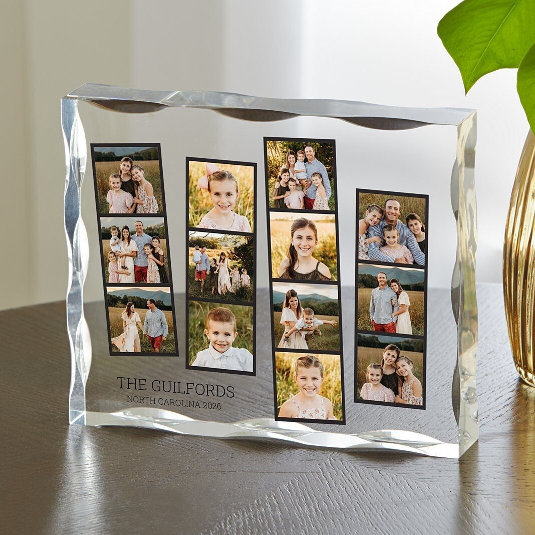 Photo Strips Acrylic Block